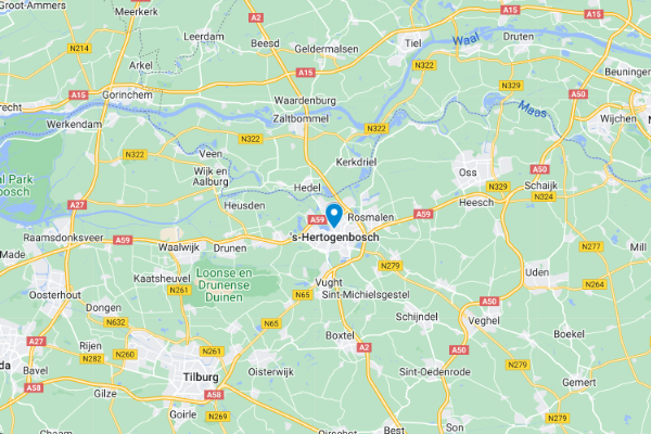 Kaart-s-hertogenbosch